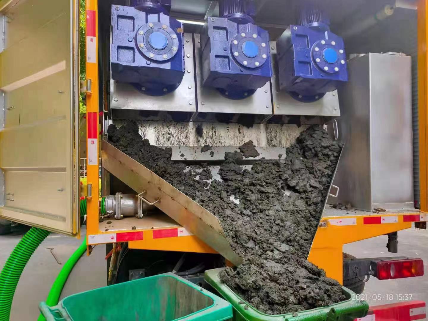 江南化粪池清掏城市维护站-泥浆净化干湿分离处理